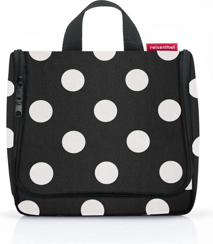 Reisenthel Toiletbag Toilettas Ophangen - 3L - Dots Wit