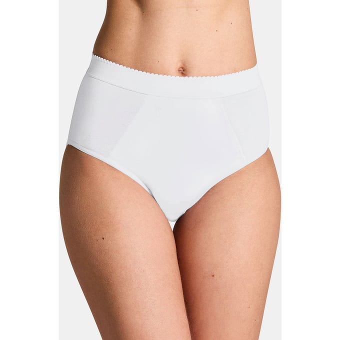 Corrigerende slip in een set van 7 - wit - Gr. 48 van Goldner Fashion