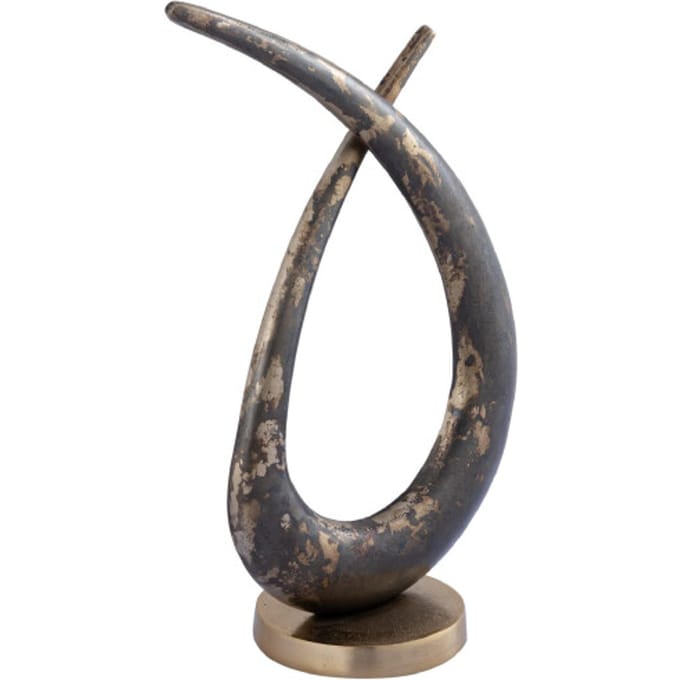 PTMD - Beeld Kayen - Goud - 30x14x46.5cm