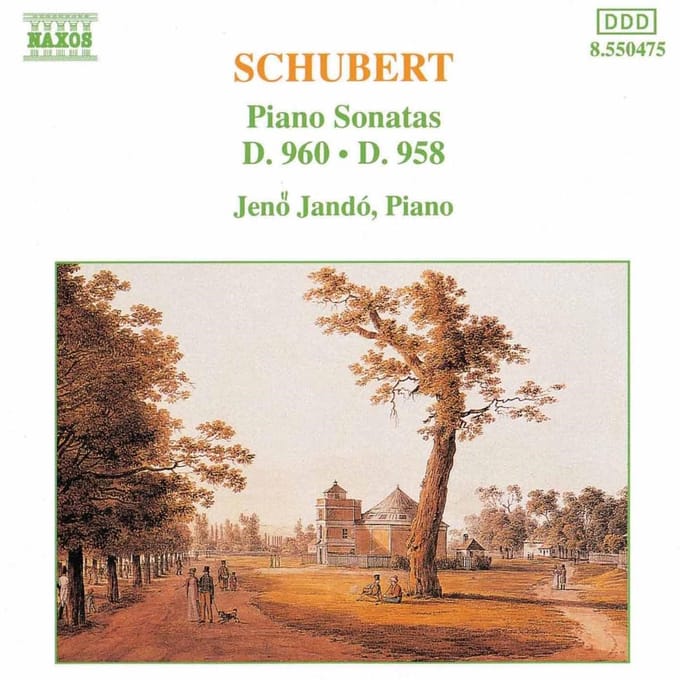 Jeno Jandó - Schubert: Piano Sonatas D960 & D958 (CD)