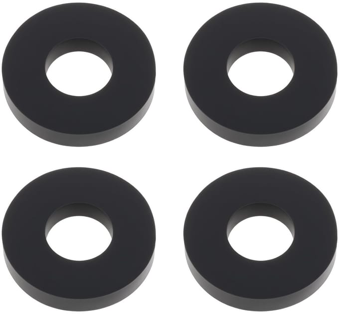 Dailygoody - Cassette Tape Recorder Idler Wiel - Rubber Loopwiel