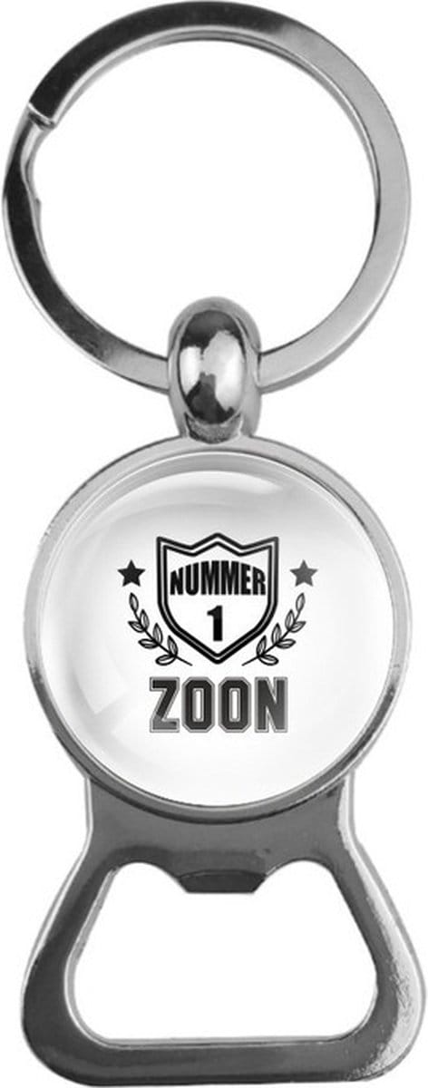 Bieropener Glas - Nummer 1 Zoon