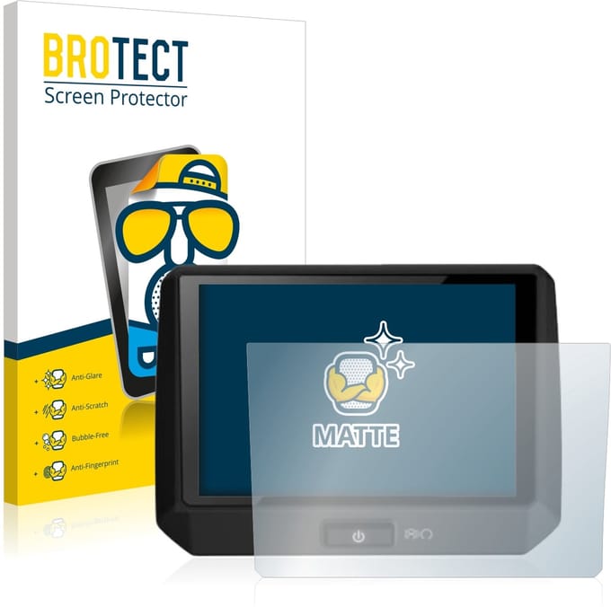 BROTECT - Screenprotector voor Flyer Display D1 - Folie Beschermfolie matte 2 Stuks