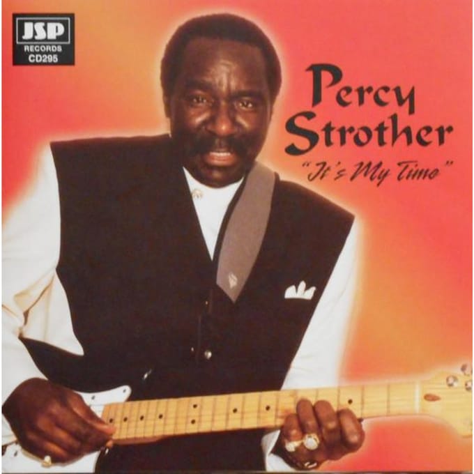 CD PERCY STROTHER - It's My Time JSPCD295 JSP Records 1997 VK Blues Gebruikt brown