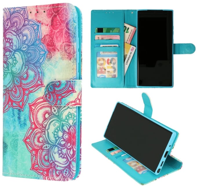 Cityhoesje – Bookcase - Geschikt voor – Samsung A17-A26 - Mandala