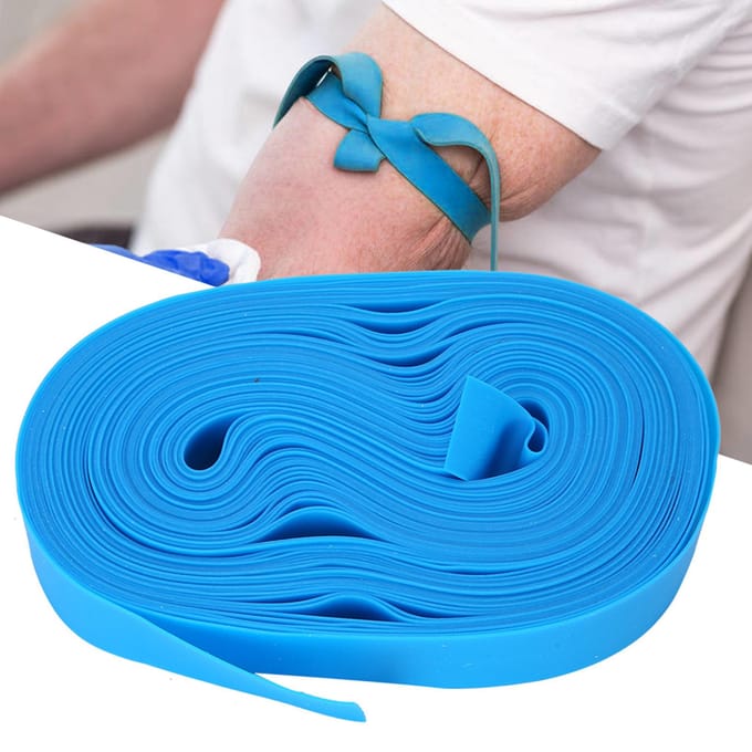 Wegwerp Tourniquet Elastisch Noodhulp Hemostatische Benodigdheden voor VerpleegkundigenBlauw blauw