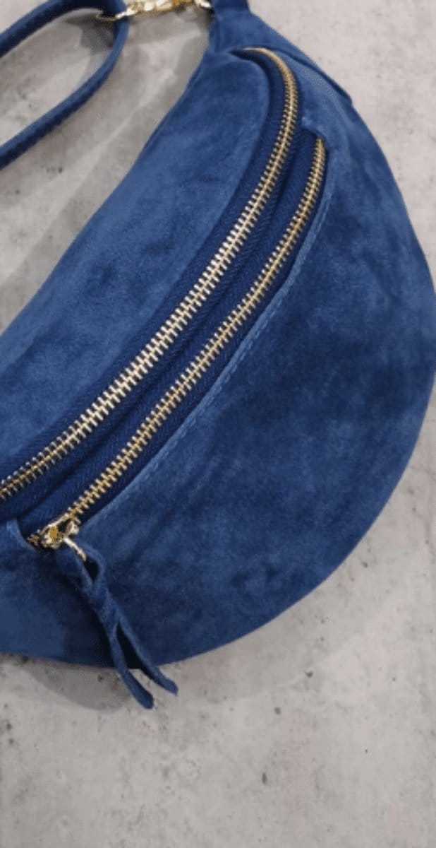 Mode-mania Dames Handtas | Blauw | Maat: One Size