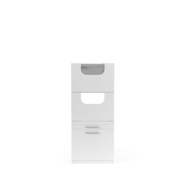 Wasophoogte Multifunctionele waskast module z16 pure wit