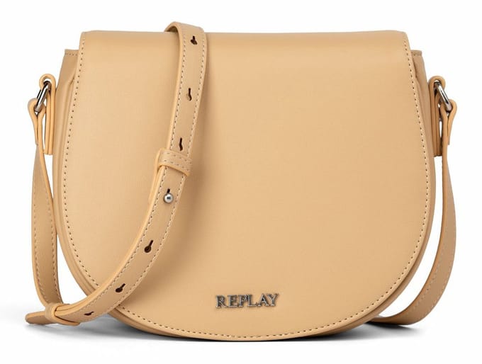 REPLAY Schoudertas Crossbody Bag Safari Abrikoos