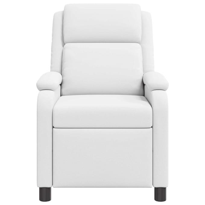 vidaXL - Recliner - Wit - Kunstleer