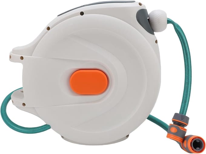 Compacte Tuinslang - Automatisch Oprollen - Tuin Irrigatie - Hogedrukspuit Functie - 20 Meter