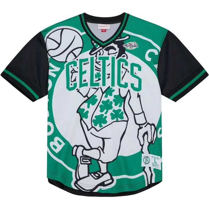 Gebreide v-hals Boston Celtics Jumbotron 3.0