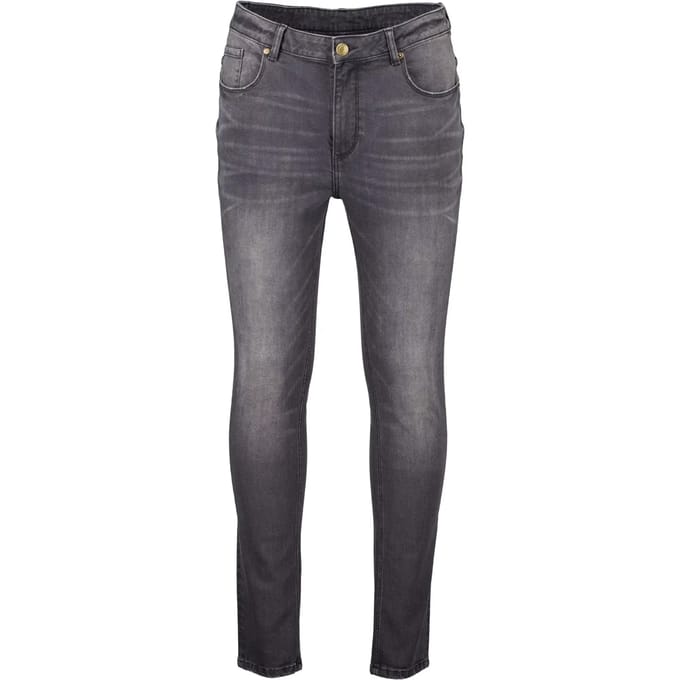DEELUXE Grijs afgewassen skinny jeans SKENDER Black Used