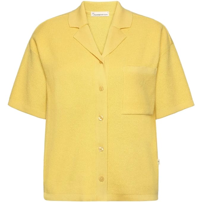 Vrouwenblouse KnowledgeCotton Apparel Gots Vegan