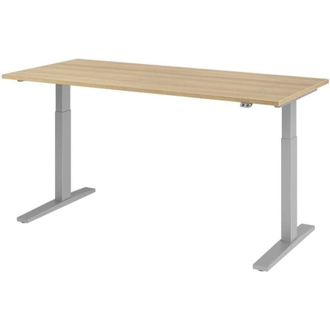 XMKA 19 S | Bureau - 180 x 80 Eiken Tafelhoogte I Elektrisch in hoogte verstelbaar