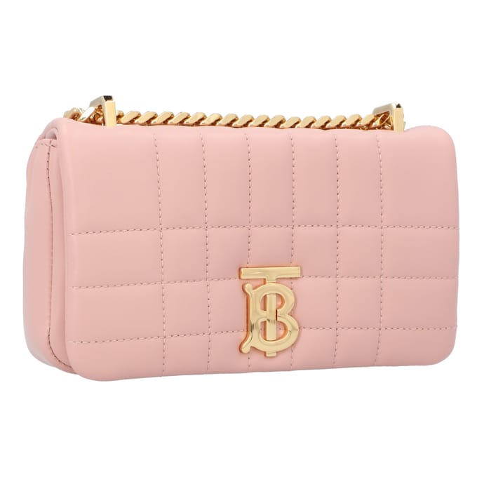 Burberry Gequilted Leren Lola Mini Tas