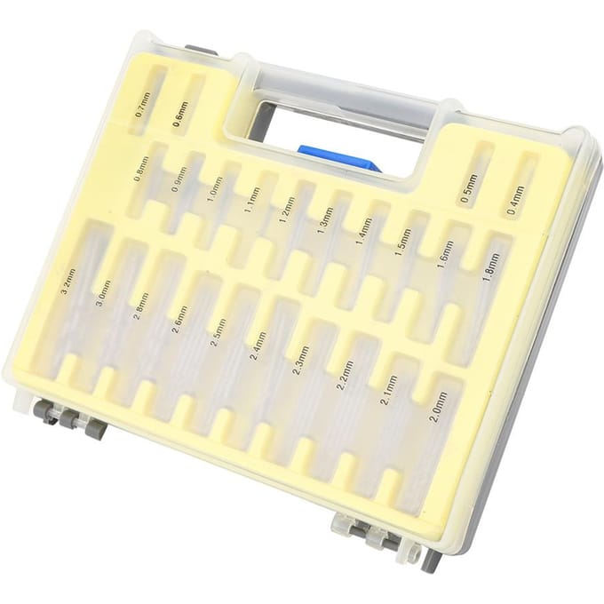 150 stuks Spiraalboren Mini Gatopener Set Hardware Accessoire Hoge Snelheid Staal 0,4-3,2 mm