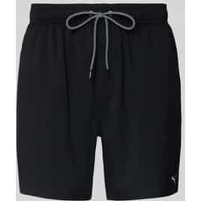 PUMA SWIM MEN MEDIUM LENGTH SWIM SHORTS 1P Zwart 100000031-200