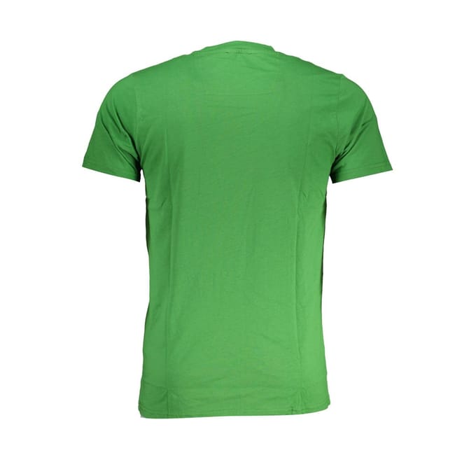 Cavalli Class Verde Katoenen Heren T-Shirt