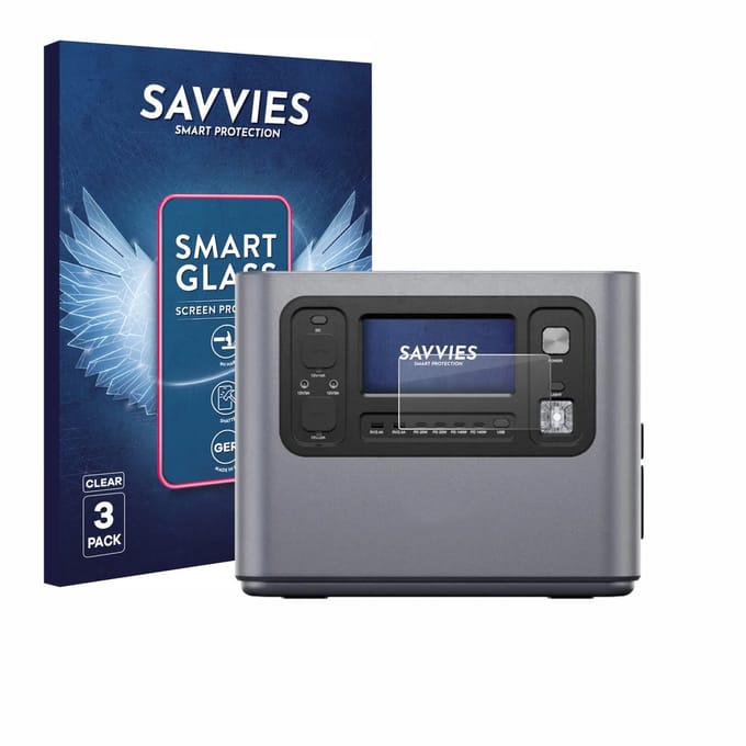 3 Stuks Savvies Screenprotector - geschikt voor Aferiy P280 - beschermfolie glas transparant