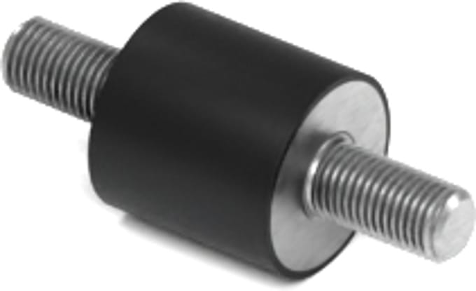 Rubbermagazijn - Trillingsdemper - Type A - 8x8mm - M3 - Set 10 stuks