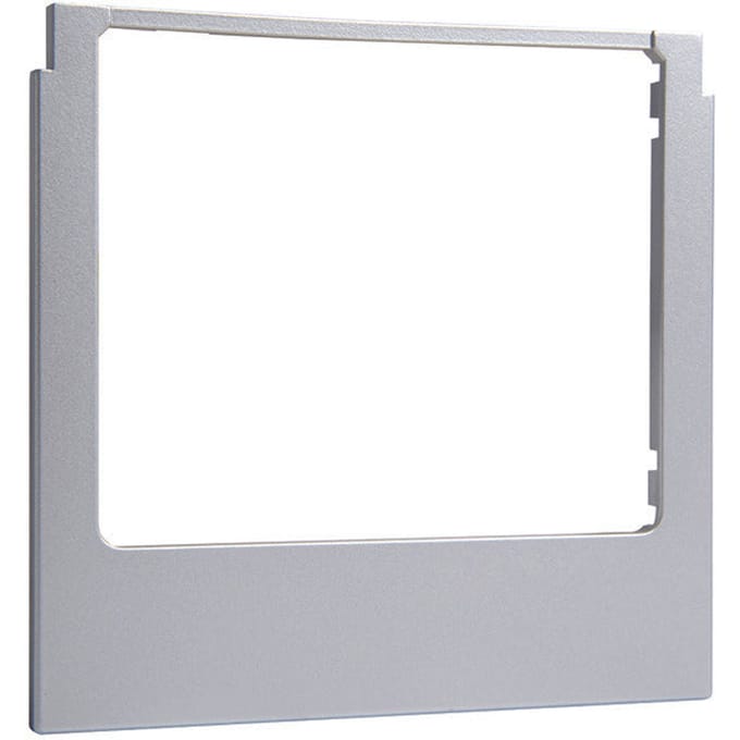 Hager Berker Design Frame Hoekig Aluminium Mat Afgewerkt - WD1213