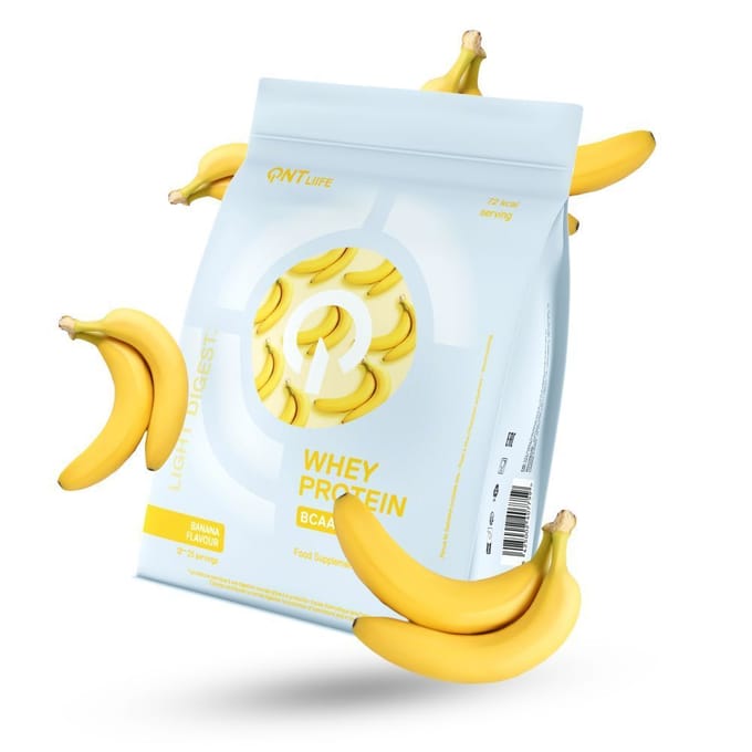 Eiwitvoeding QNT Light Digest Whey Protein - Banane