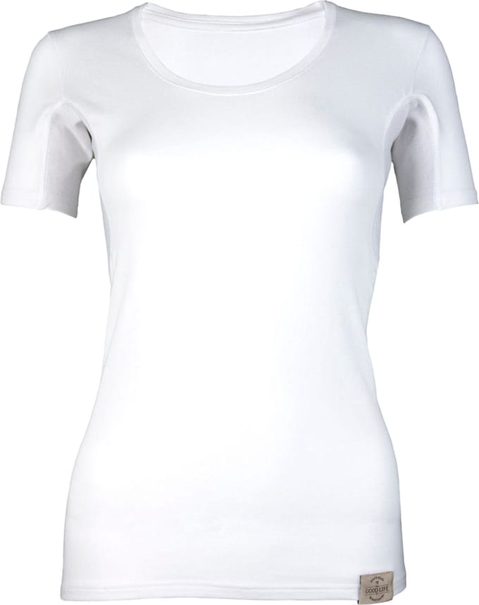 RJ Anti-Zweet Dames T-Shirt Ronde Hals Wit L