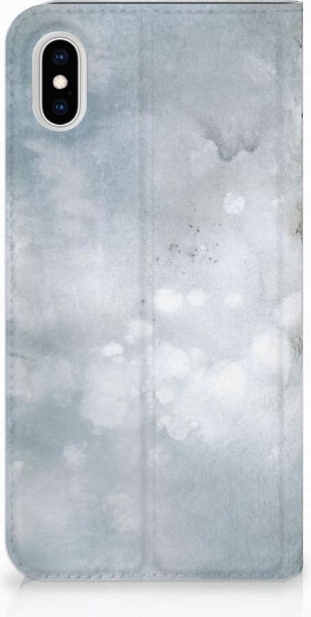 Bookcase Apple iPhone Xs Max Painting Grey