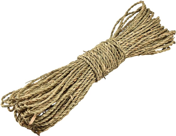 Zeegraskoord decoratief koord touw naturel L31–32cm