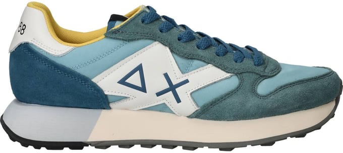 SUN68 Jake 2.0 Solid Sneakers - Heren - Blauw - Maat:46