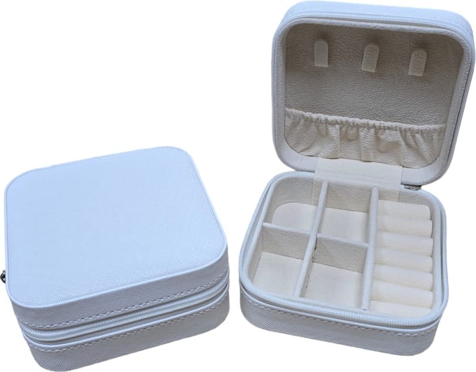 Juwelier Zwartevalk sieradendoos - sieraden organizer wit