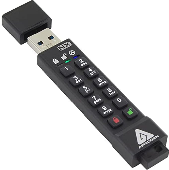 Gecodeerde FIPS 140-2 Level 3 USB 3.0 Flash Drive 64GB - Veilig en Betrouwbaar