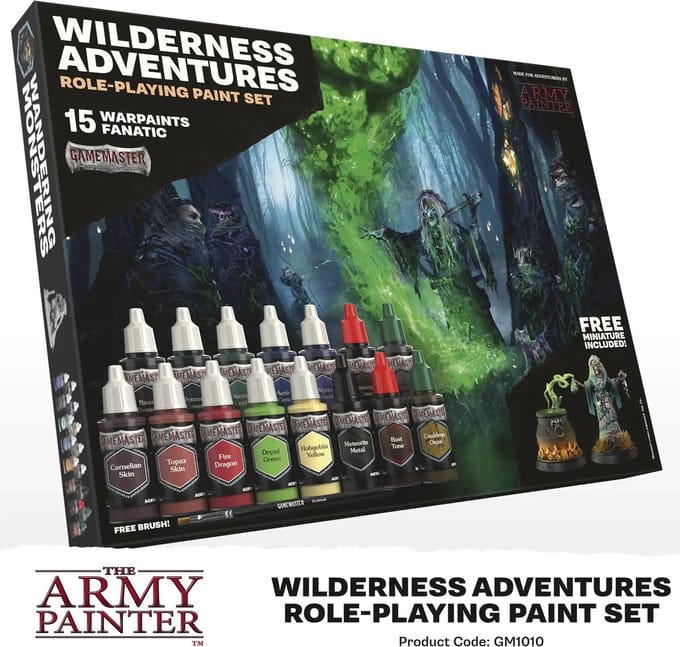 Gamemaster - Wilderness Adventures Paint Set - GM1010