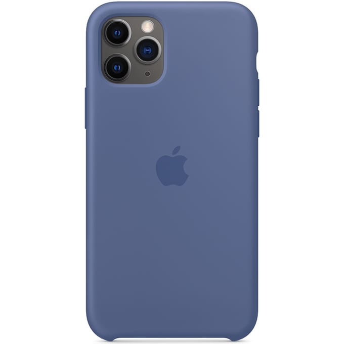 Silicone Backcover voor de Apple iPhone 11 Pro - Linen Blue