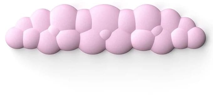 Cloud Polssteun Toetsenbord Roze - Waterdicht - Comfortabel - Anti Slip