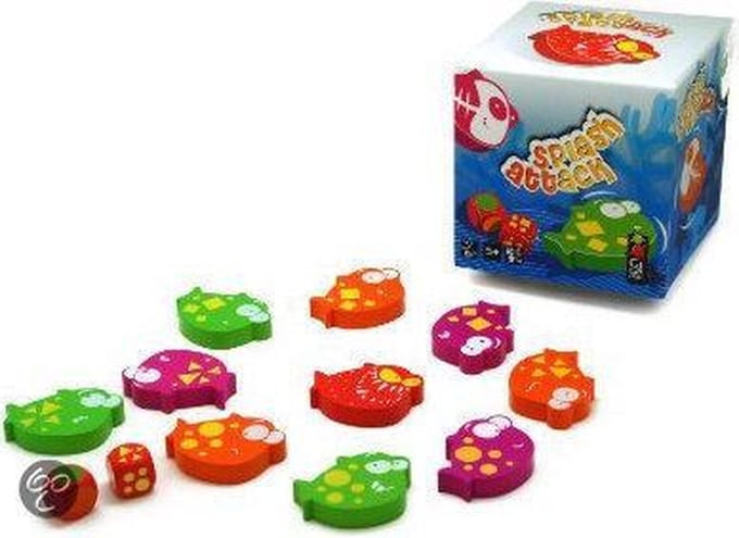 Gigamic Splash Attack - Gezelschapsspel met vissen en piranha