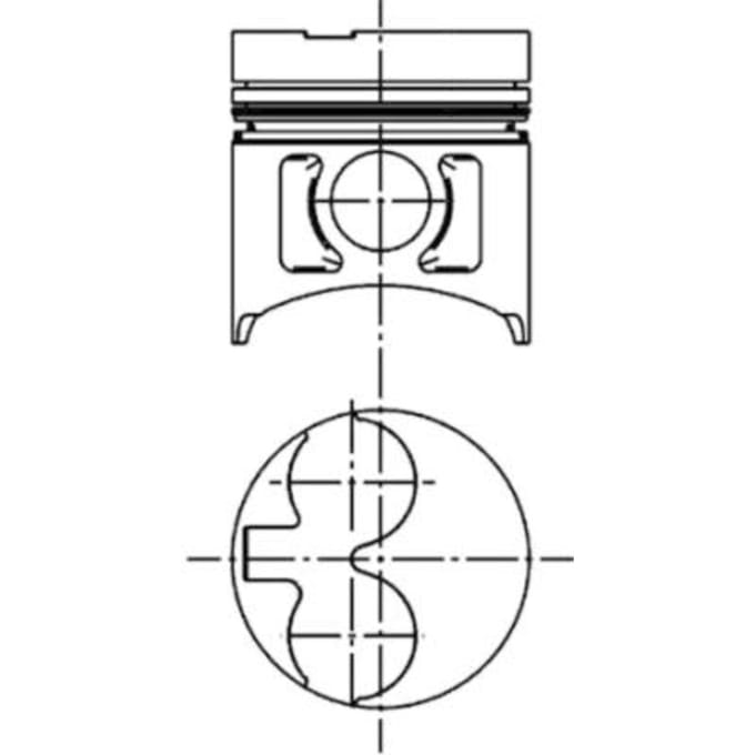 Zuiger KOLBENSCHMIDT 40253620