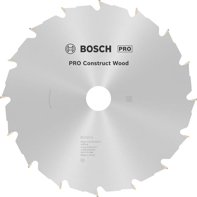 CIRKZB CONSTR. WOOD 235X30/25X2,8 16T FWF