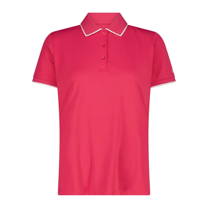 Dames stretch piqué polo CMP