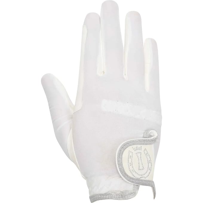 Imperial Riding - Handschoenen Summer Snap - Magnetische Sluiting - Wit - L