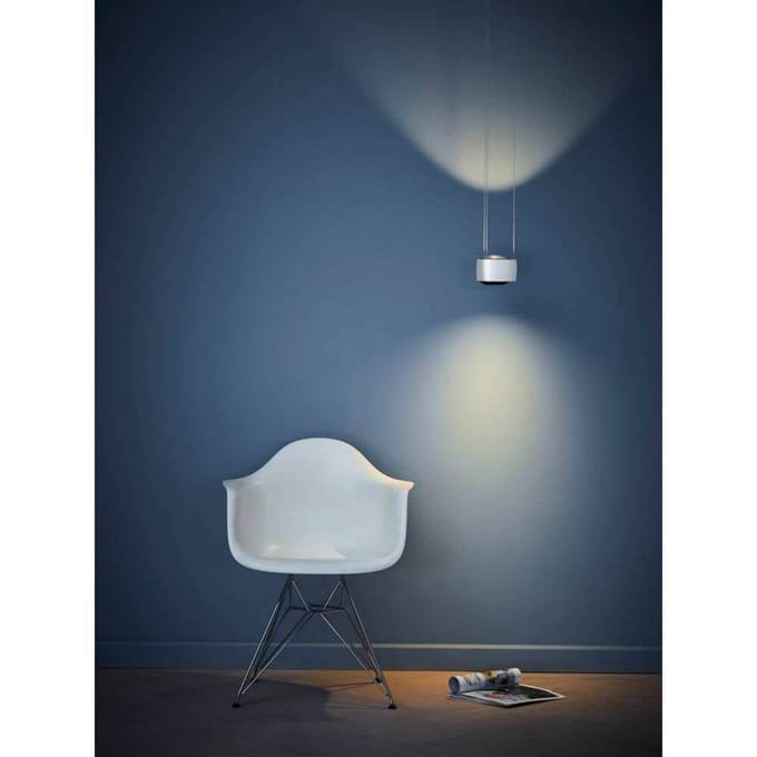 LOOM DESIGN LED hanglamp Air, wit, aluminium, 13 cm