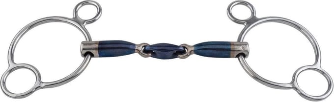 Trust Sweet Iron-2,5 ring-eliptical-16mm   Dubbel gebroken