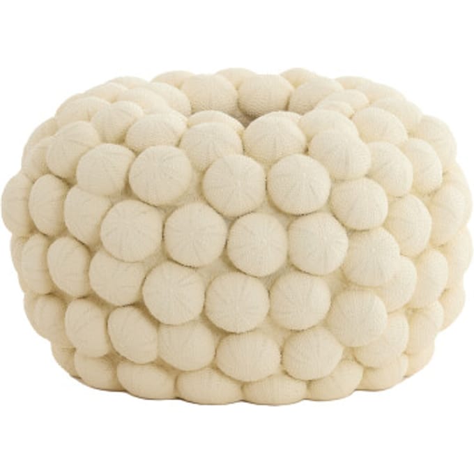 Light & Living - Vaas SEA URCHIN - Ø40x23.5cm - Wit