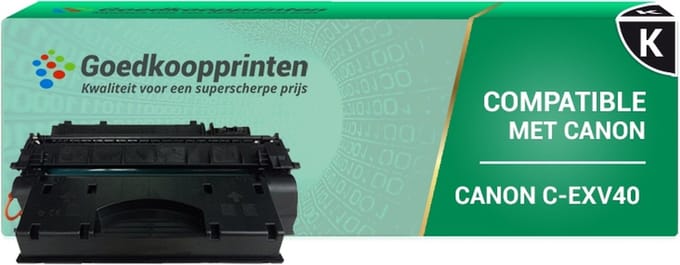 Canon C-EXV40 toner cartridge (6.000 afdrukken) - Huismerk