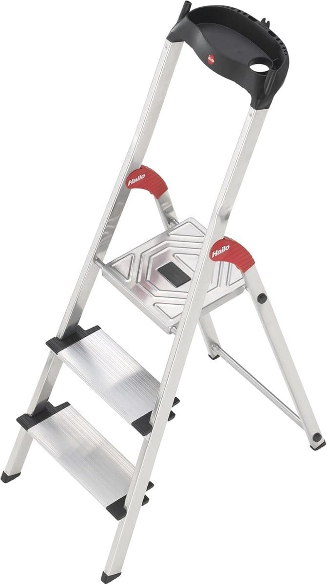 Aluminium Huishoudladder Profistep XXL - 3 Treden