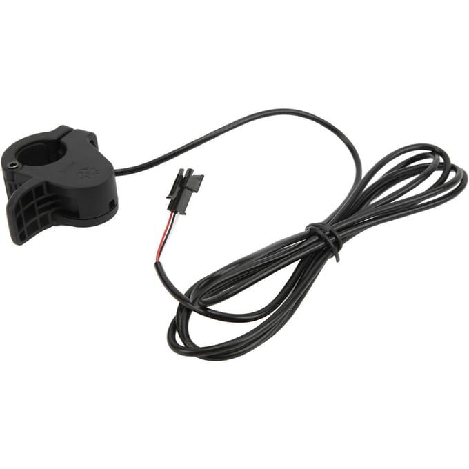 Elektrische Fiets Duimgas Fiets 300X Snelheidsregelaar Gaspedaal Conversie Onderdeel met Gemeenschappelijke Connector black
