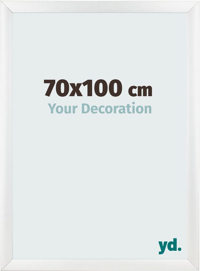 Your Decoration - Fotolijst 70x100 cm - MDF - Wit Hoogglans - Pisa