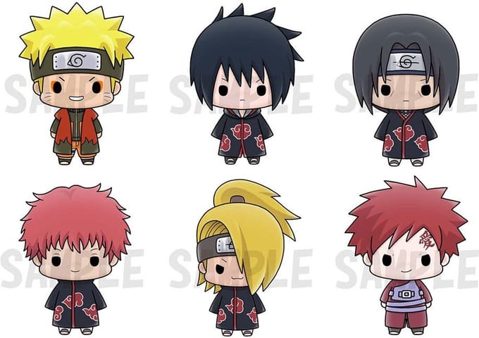 Naruto Shippuden Chokorin Mascot Series Trading Figure 5 cm Assortment Vol. 2 ( - 1 FIGUUR