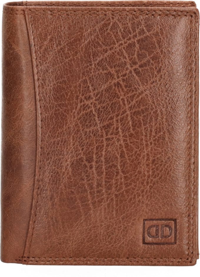 Double-D Da Vinci Portemonnee - Bruin